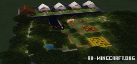 Скачать Halloween Town для Minecraft PE