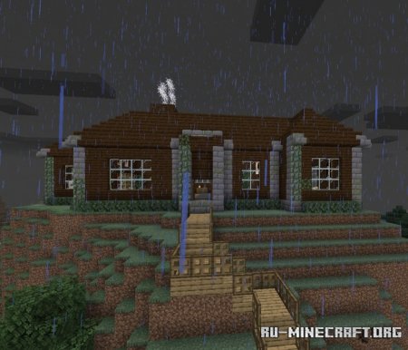 Скачать Dark Cottagecore House для Minecraft PE