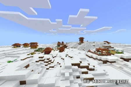 Скачать Ice Plains для Minecraft PE 1.17
