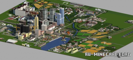 Скачать New Insta City для Minecraft