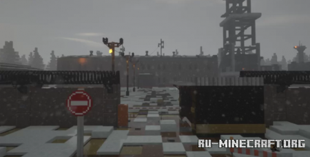 Скачать Winter Soviet Drilling Rig для Minecraft