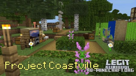 Скачать Project Coastville для Minecraft PE