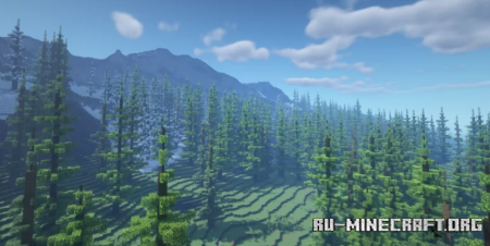 Скачать Montagne de Lacs для Minecraft