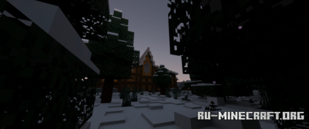 Скачать Santa's Village - A Christmas world для Minecraft PE