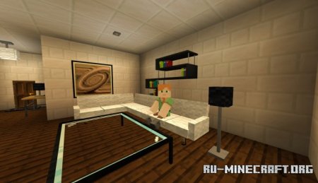 Скачать Modern Furniture by Trotamundos872 для Minecraft PE 1.18