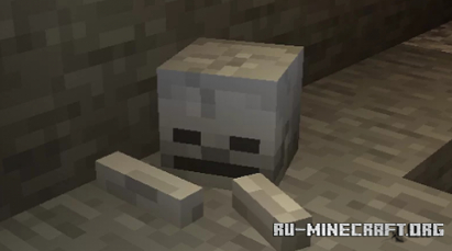 Скачать Skeletons on Stones для Minecraft 1.18