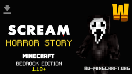 Скачать Scream: Horror Story для Minecraft