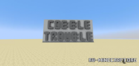 Скачать Cobble Trouble v1.2 для Minecraft
