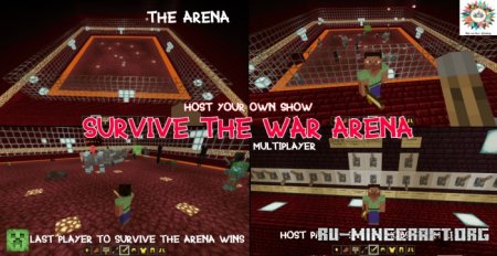 Скачать The War Arena v3 для Minecraft PE