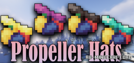 Скачать Propeller Hats для Minecraft 1.18.1