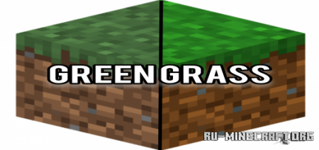 Скачать Green Grass для Minecraft PE 1.18