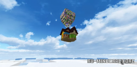  Up House (Disney Pixar's Up)  Minecraft
