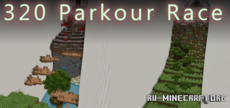 Скачать 320 Parkour Race для Minecraft PE