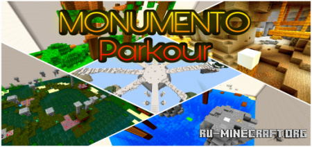 Скачать Monumento Parkour для Minecraft PE