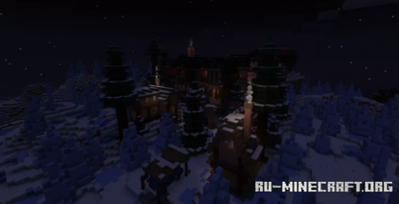 Скачать Winter Mansion by Renaldo585 для Minecraft