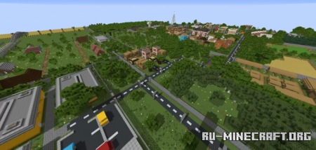 Скачать The Golden Town для Minecraft