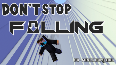 Скачать Don't Stop Falling - Infinite Dropper для Minecraft
