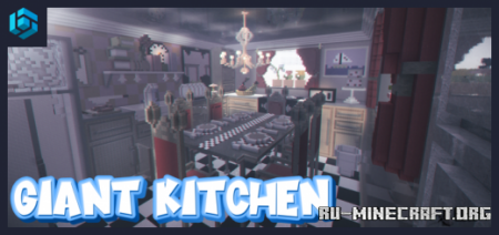  Giant Kitchen  Minecraft PE