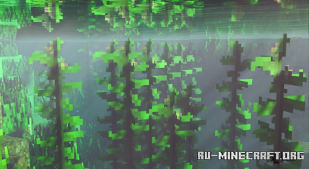 Скачать Better Foliage для Minecraft PE 1.18