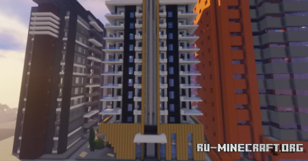Скачать Modern Residential Complex для Minecraft