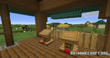 Скачать Thatched Villages для Minecraft 1.18.1