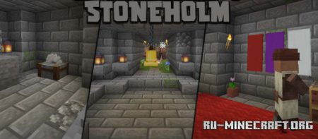 Скачать Stoneholm для Minecraft 1.18.1