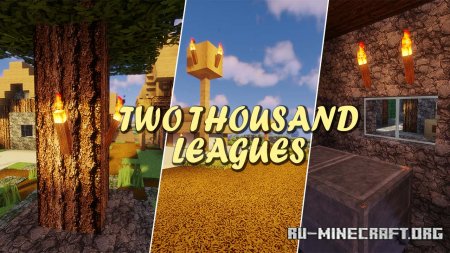 Скачать Two Thousand Leagues [256x256] для Minecraft 1.18