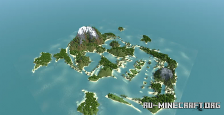 Скачать Skull Island - Survival Island для Minecraft