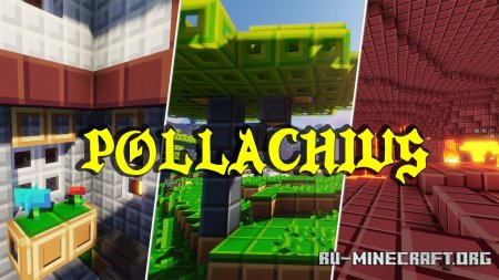 Скачать Pollachius [16x] для Minecraft 1.18
