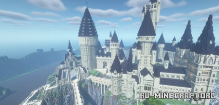 Скачать Castelo de Hogwarts для Minecraft