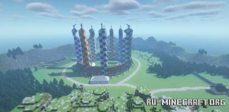 Скачать Castelo de Hogwarts для Minecraft