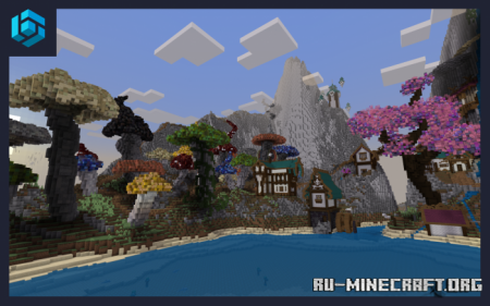 Скачать Mushy Island для Minecraft PE