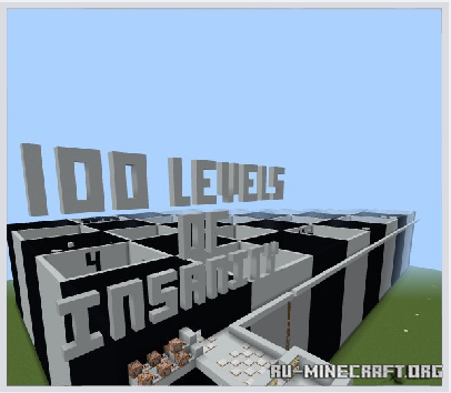 Скачать 100 Levels of Insanity (Parkour) для Minecraft PE