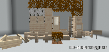 Скачать Remodeled Wood для Minecraft 1.18