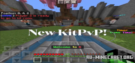 Скачать KitPvP Ultimate для Minecraft PE
