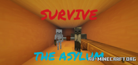 Скачать Survive The Asylum для Minecraft PE