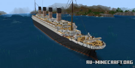 Скачать RMS Titanic by LittleDro11 для Minecraft PE
