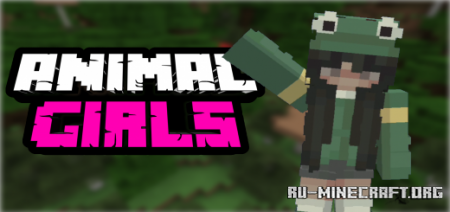 Скачать Animal Girls 4.0 для Minecraft PE 1.18
