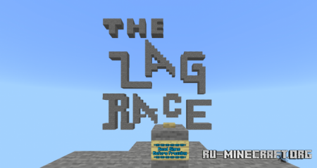 Скачать THE LAG RACE Parkour Gauntlet для Minecraft PE