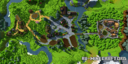 Скачать Ultimate Survival Base by MAT1CSBuilds для Minecraft