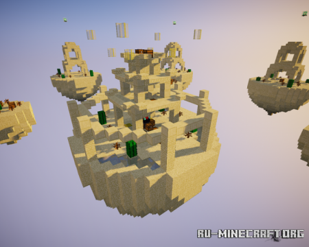 Скачать Skywars Map - Ruins для Minecraft PE