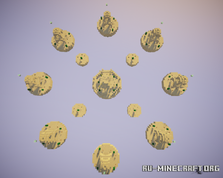 Скачать Skywars Map - Ruins для Minecraft PE