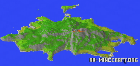 Скачать Isla Del Volcan для Minecraft