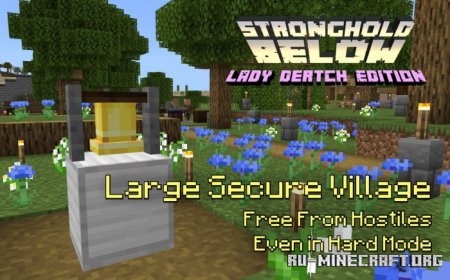 Скачать Stronghold Below: Lady Dertch Edition для Minecraft PE