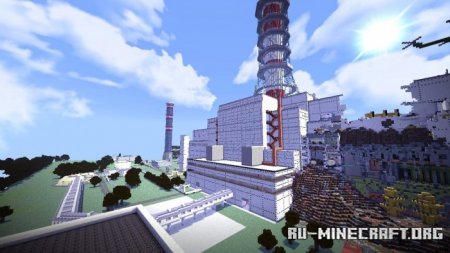 Скачать Chernobyl Nuclear Power Plant для Minecraft PE
