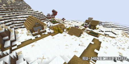 Скачать Default-Style Winter для Minecraft 1.17
