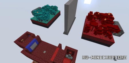 Скачать TNT Wars (maps nether) для Minecraft