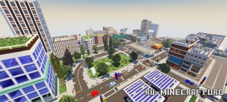  New Clark City V3 - Downtown Expansion  Minecraft PE