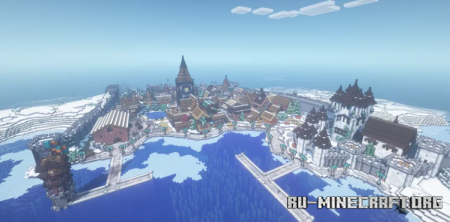 Скачать Snowy City - Felport для Minecraft