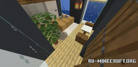 Скачать Modern house (apartmen house) by hex6 для Minecraft